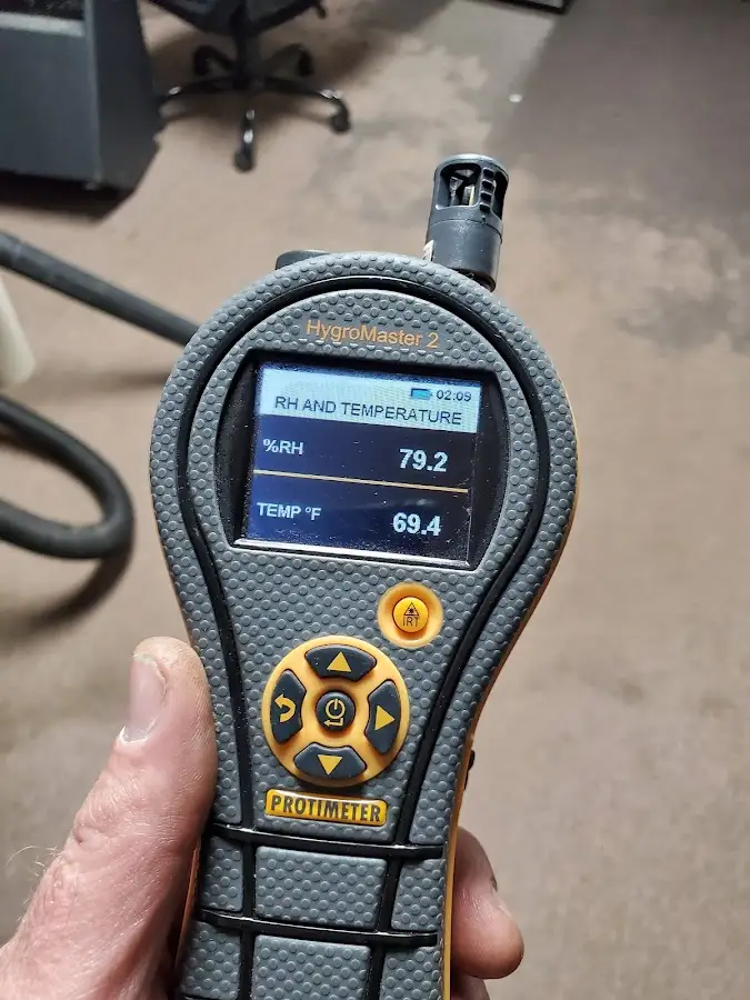 Moisture meter humidity assessment for Fire & Smoke Damage Restoration in Northgate